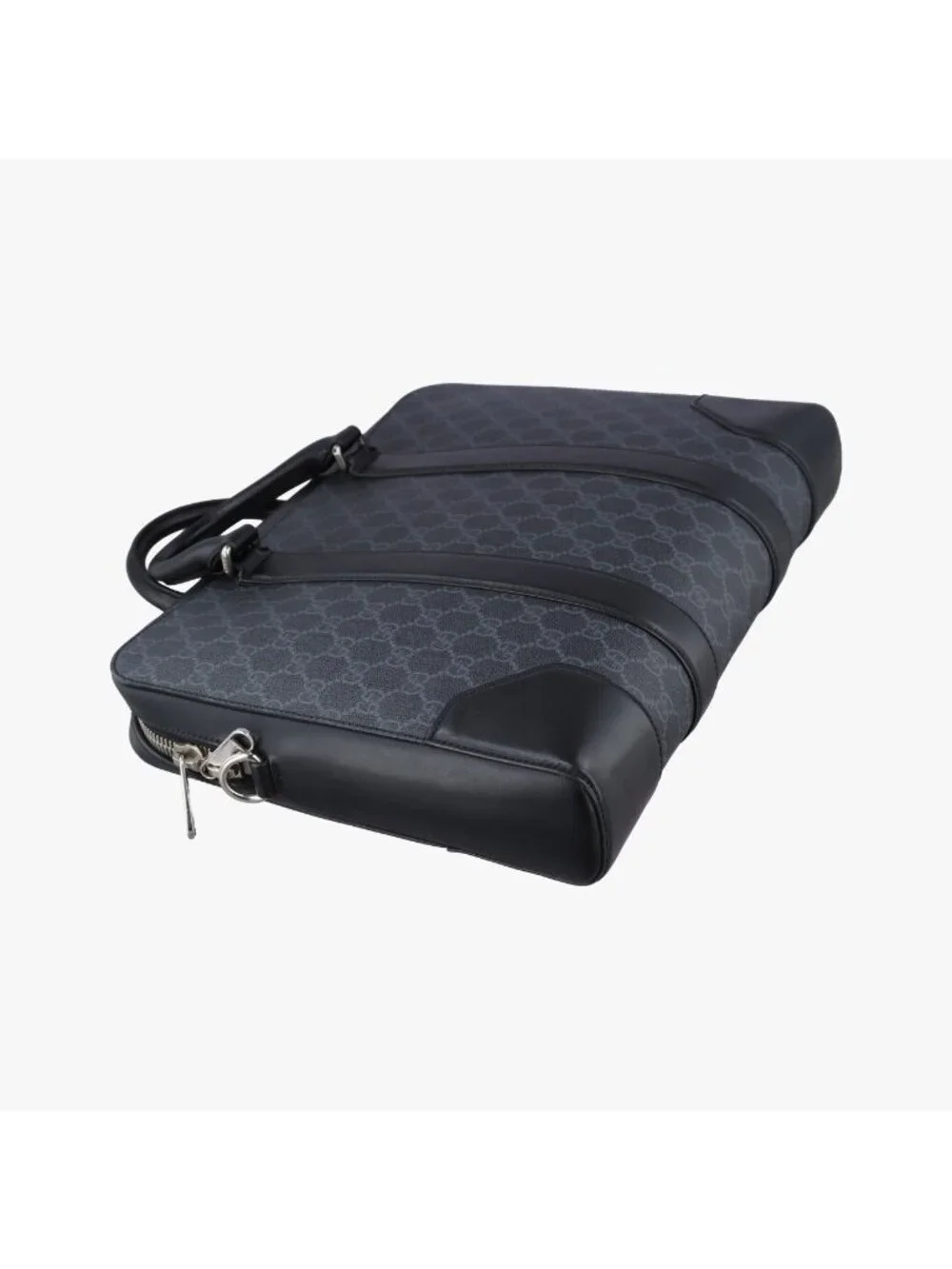 Gucci Guccissima Black Leather Handbag